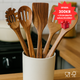 Köksredskap i Akaciaträ 5-pack